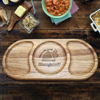 Менажница деревянная