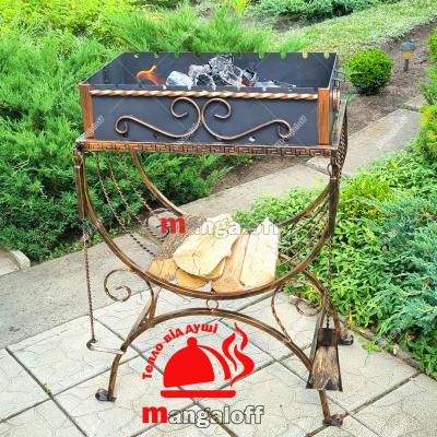 Кованый мангал "Омега"